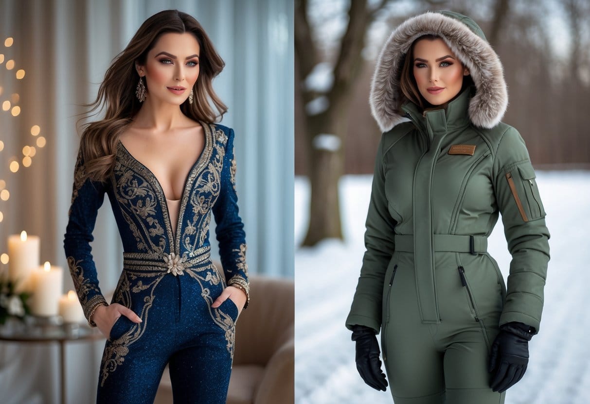 Sådan vælger du den perfekte buksedragt til fest og dame flyverdragt til den kolde tid